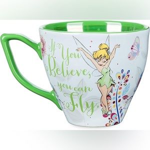 Disney Coffee Mug Cup - Peter Pan - Tinkerbell